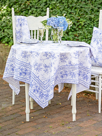 April Cornell Tablecloth Rosiland Periwinkle