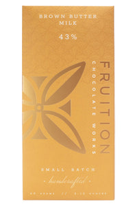 Fruition Chocolate Bar-Brown Butter Milk 43%