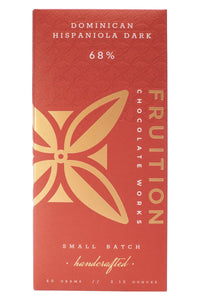 Fruition Chocolate Bar-Dominican Hispaniola Dark 68%