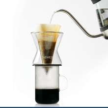 Load image into Gallery viewer, CHEMEX® BONDED FILTERS UNFOLDED HALF MOON (NATURAL)