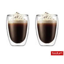 Load image into Gallery viewer, Bodum 12 oz Pavina Double Wall Glass - set/2