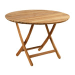 Load image into Gallery viewer, Kingsley Bate Newport folding 42&quot; TEAK table