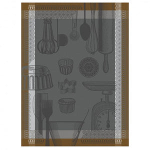 Le Jacquard Tea Towel Tea-Towel Chef Pâtissier Ustensiles Equinox 60x80 / 24"X31"