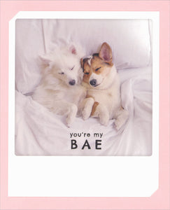 Valentine's Day Card- 'You're my Bae'